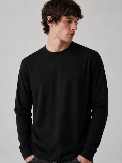 Noctray Black Full Sleeve T-Shirt