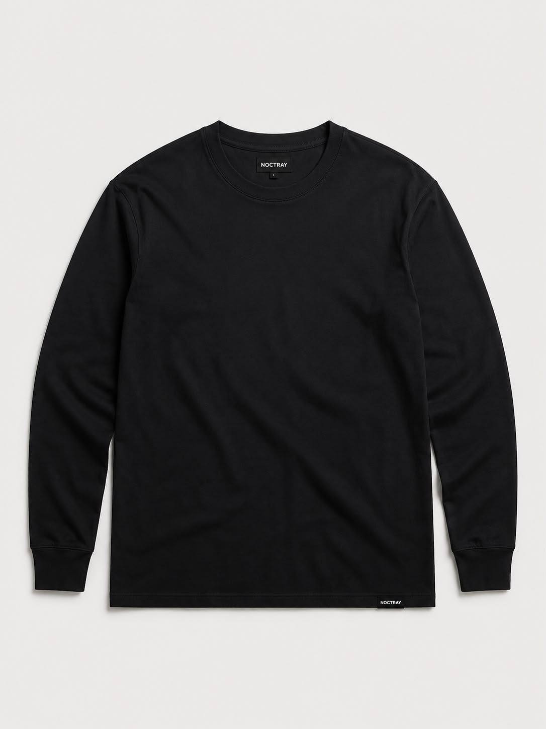 Noctray Black Full Sleeve T-Shirt