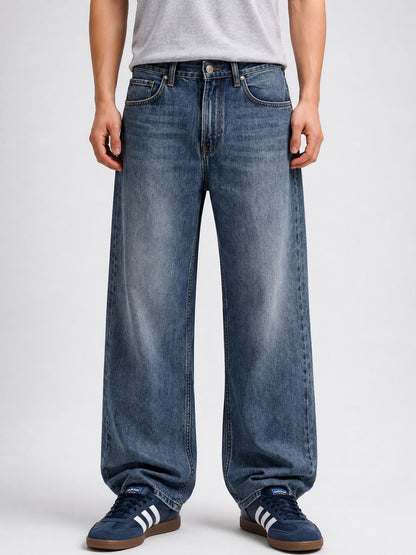 Blueish Baggy Pant