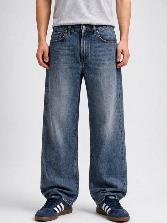 Blueish Baggy Pant