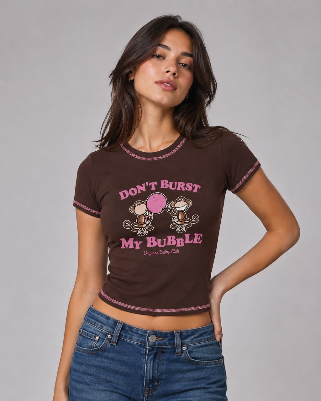 Bubble Trouble Baby Tee