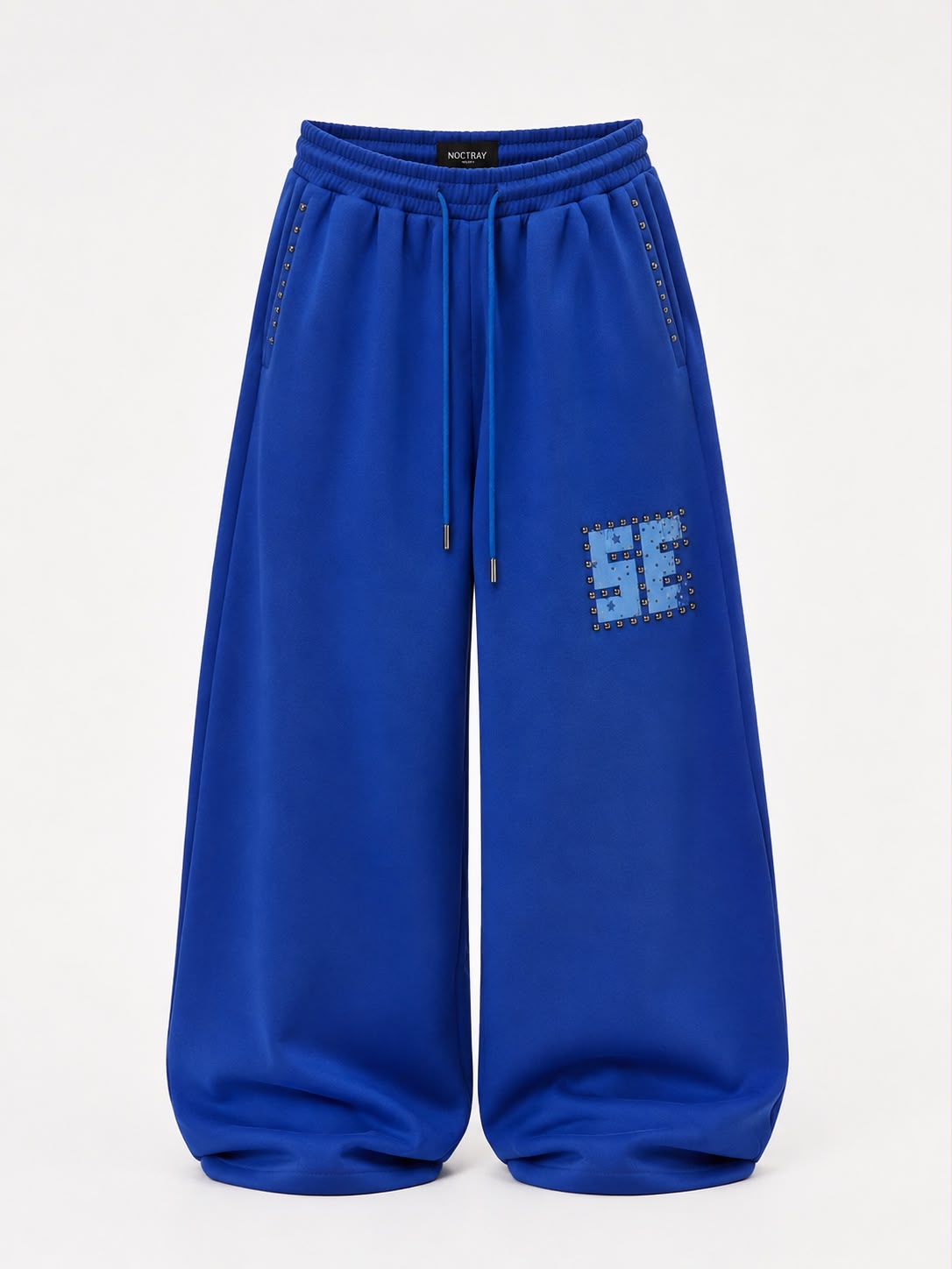 Blue Eclipse Wide Leg Trouser