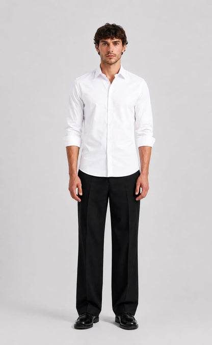 Timeless Cotton White Shirt
