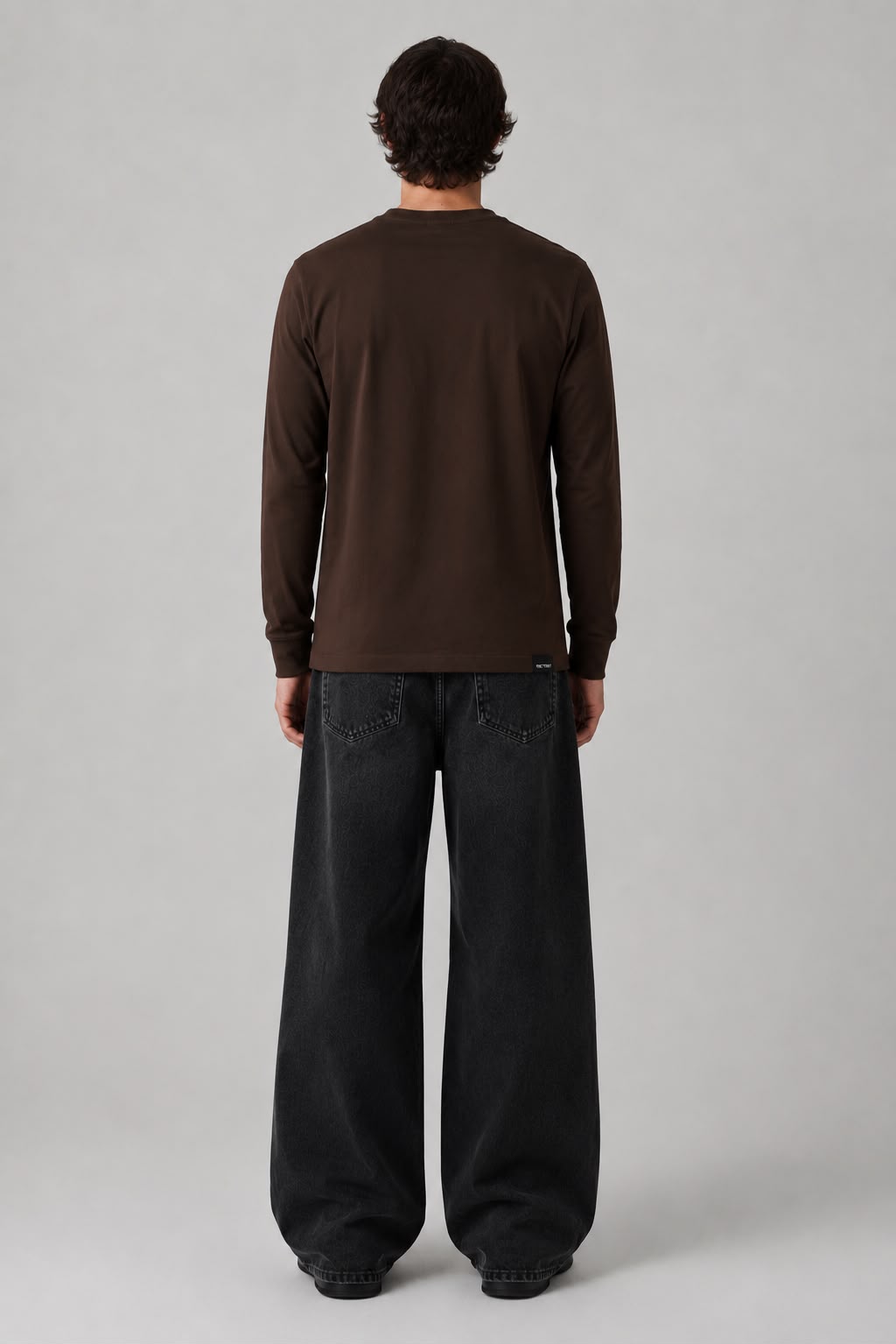 Noctray Brown Full Sleeve T-Shirt