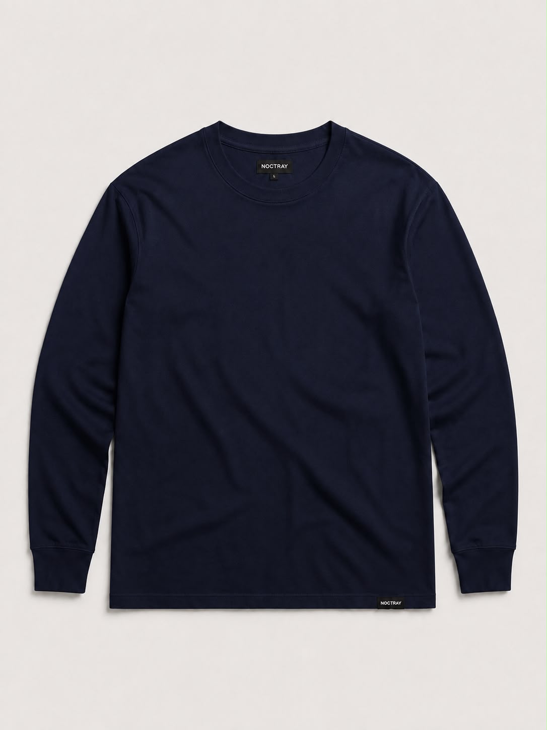Noctray Navy Blue Full Sleeve T-Shirt