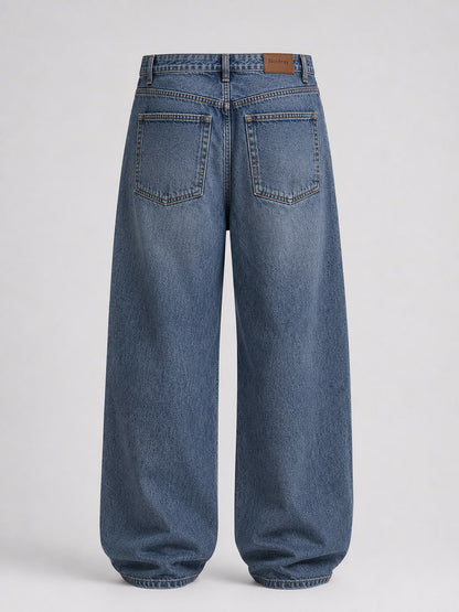 Blueish Baggy Pant